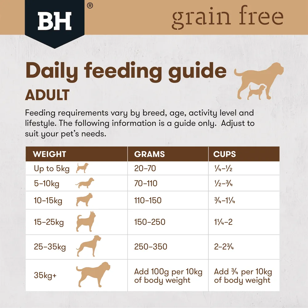 BLACK HAWK - Grain Free Dry Dog Food Adult Lamb