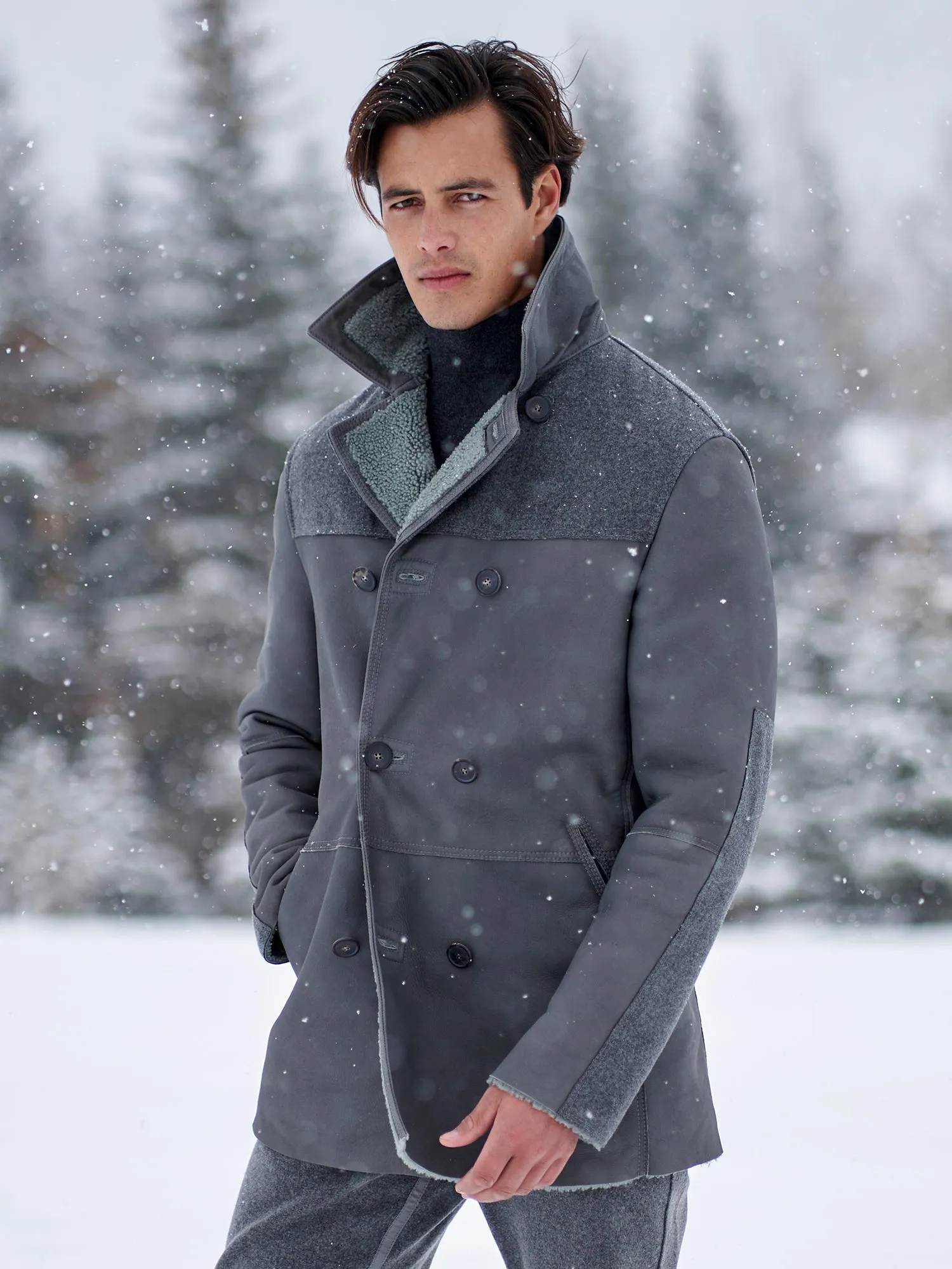 Cedric Shearling Coat