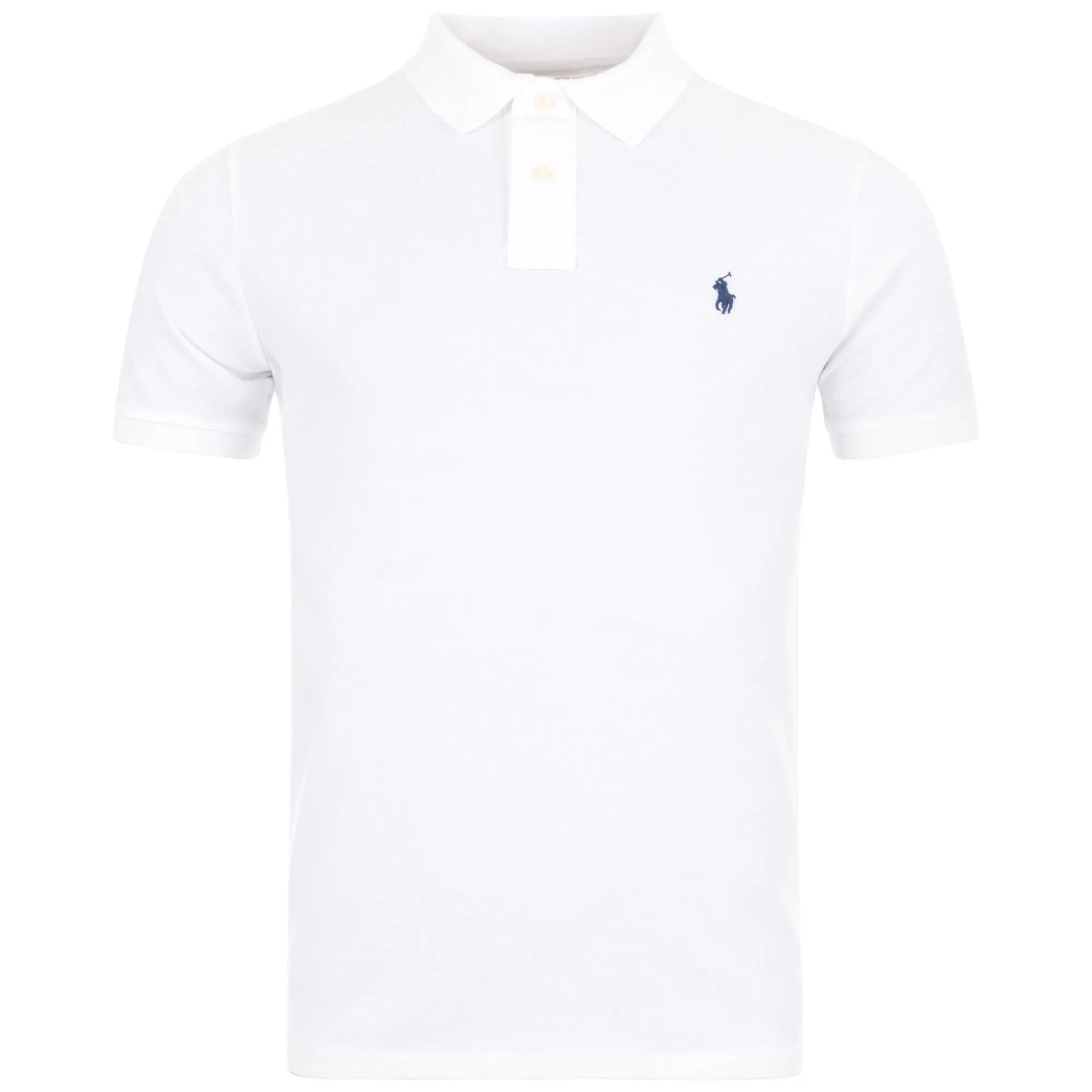 Custom Slim Fit Mesh Knit Polo Shirt