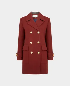 Double Breasted Wool Pea Coat