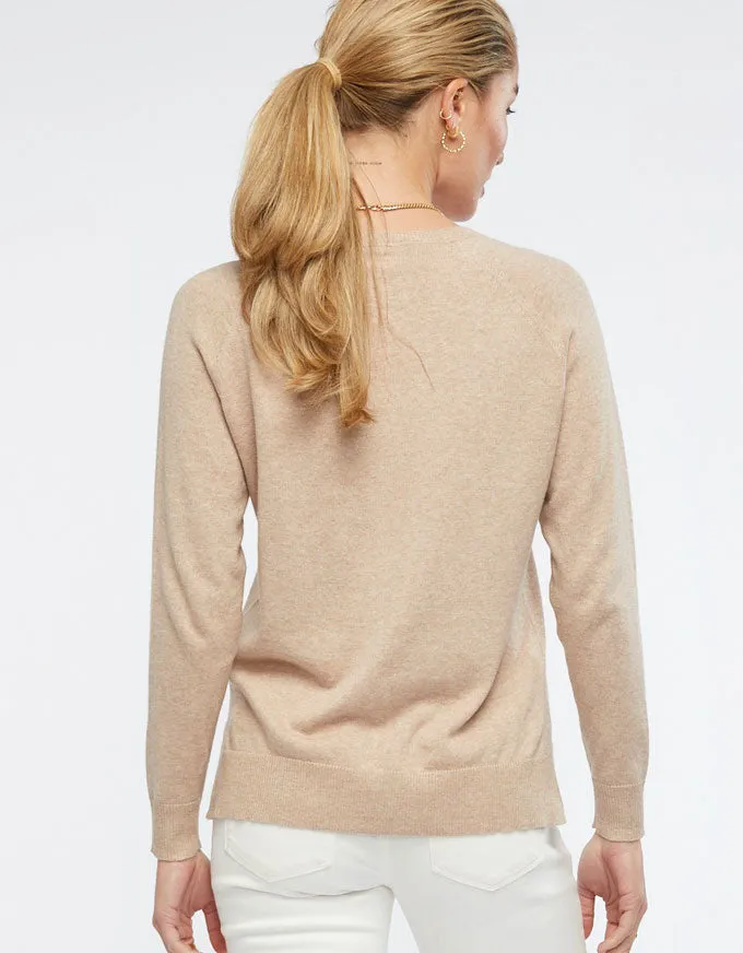 Essential V Knit Oat