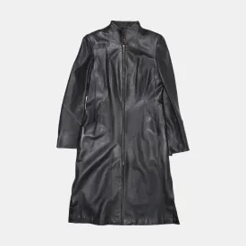 Fire Phoinex Leather Coat