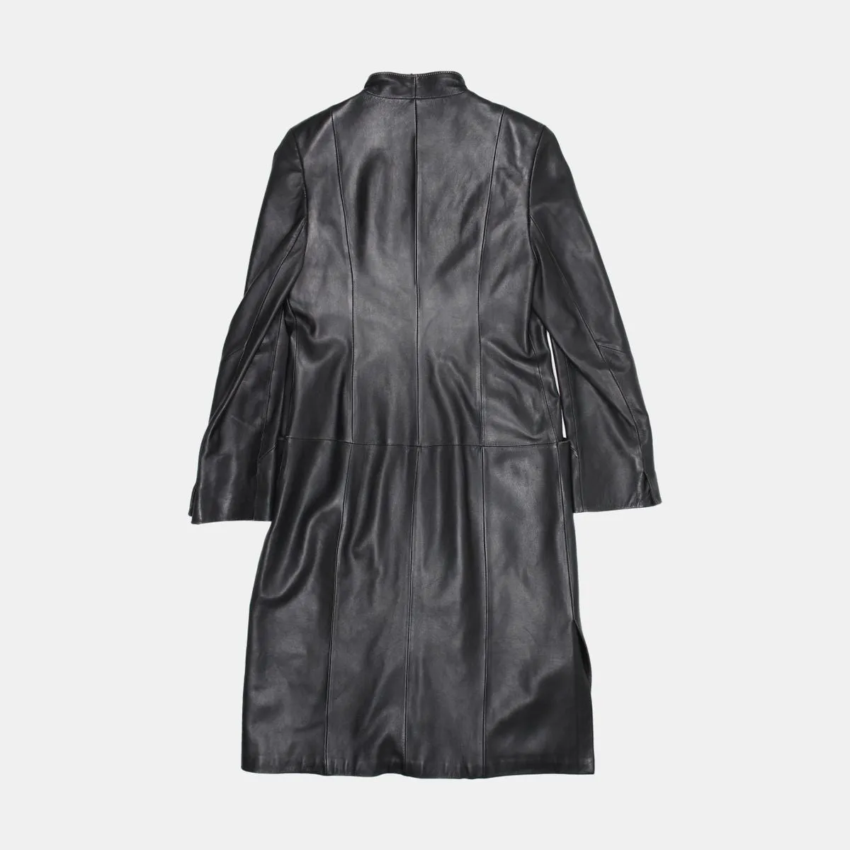 Fire Phoinex Leather Coat