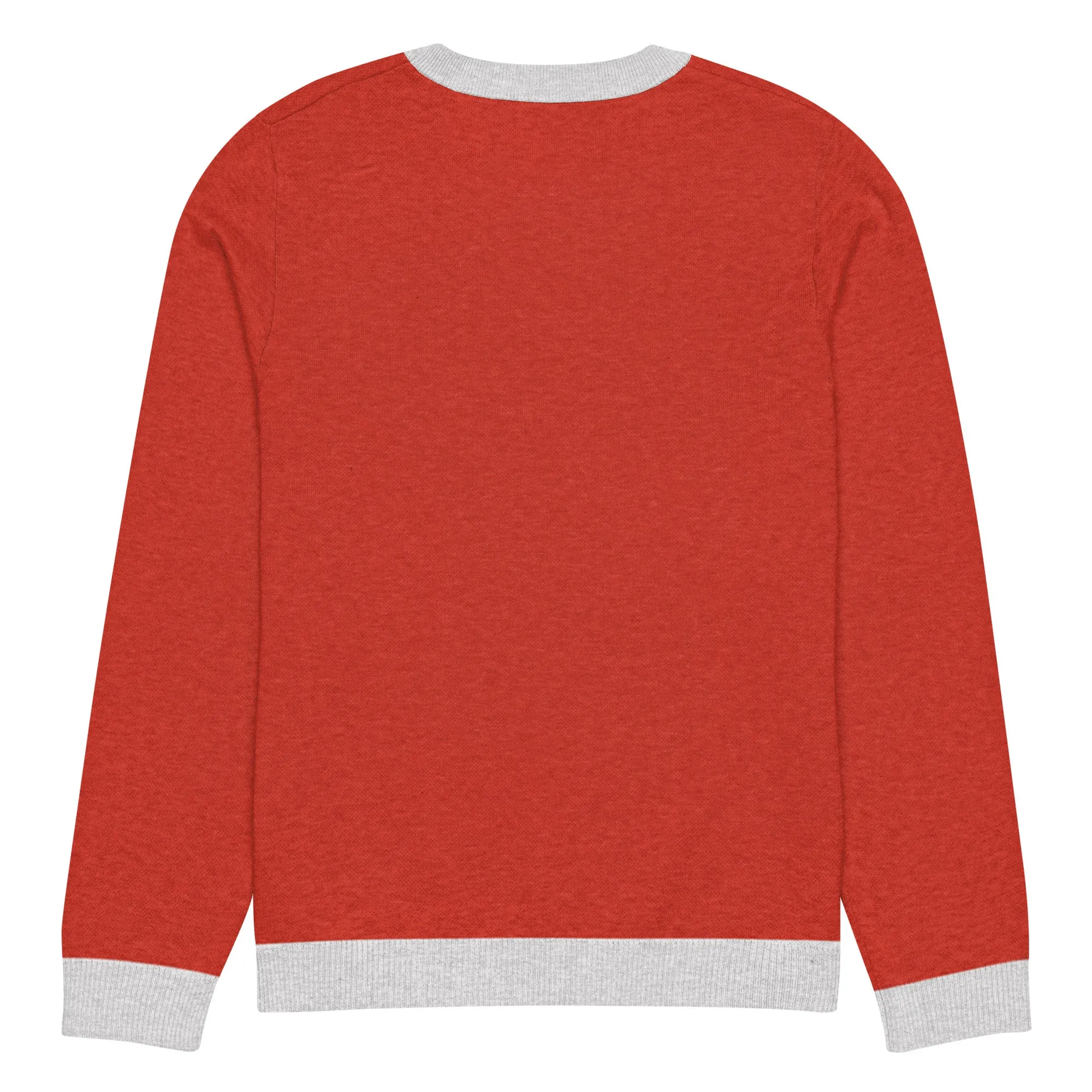 I Came To Slay (Red) Knitted Sweater