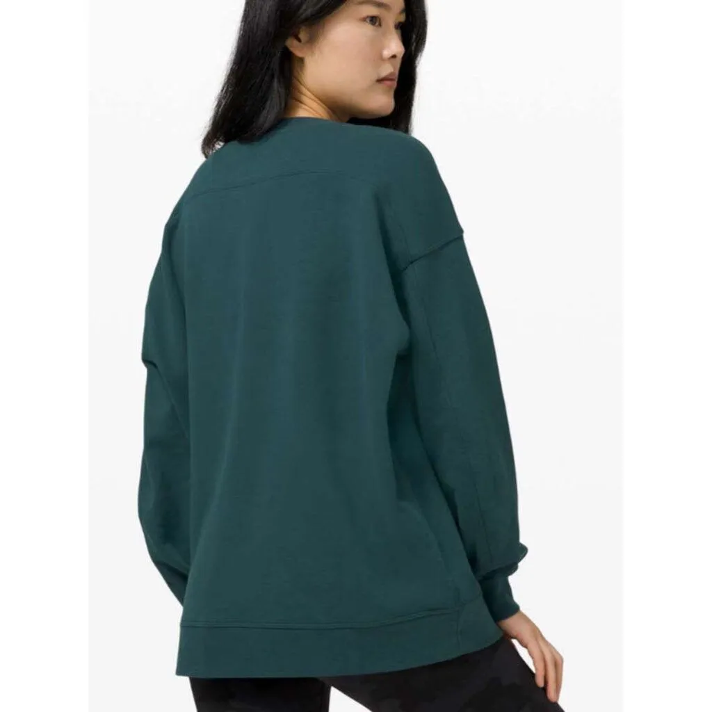 Lululemon Perfectly Oversized Crewneck in Submarine - Size 0