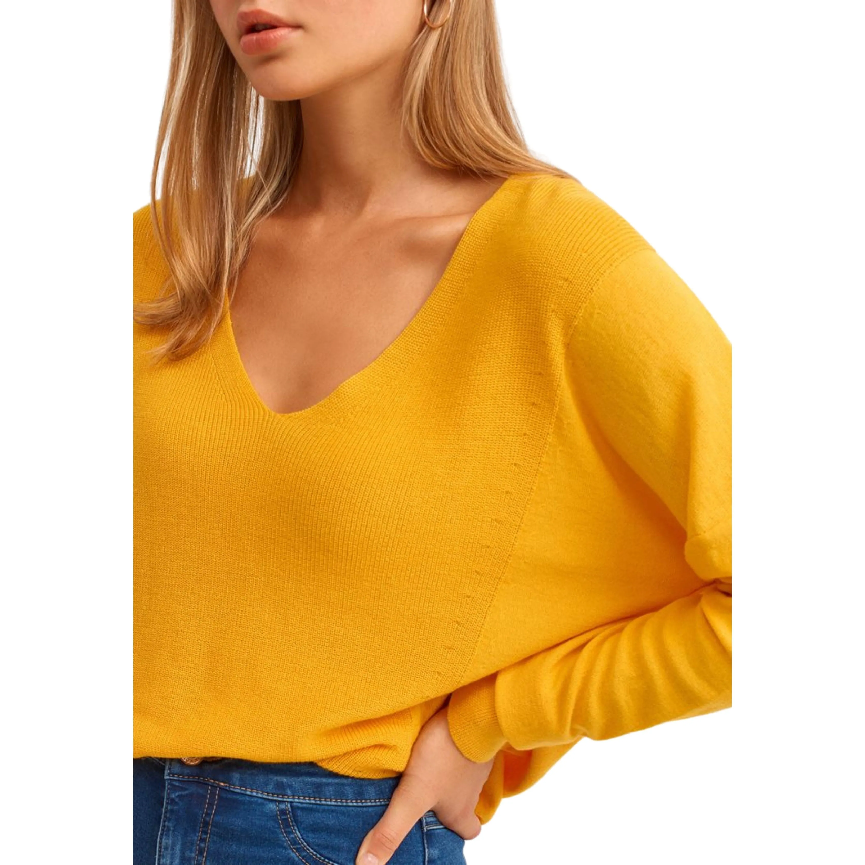 OXXO - V-Neck Knitwear sweater