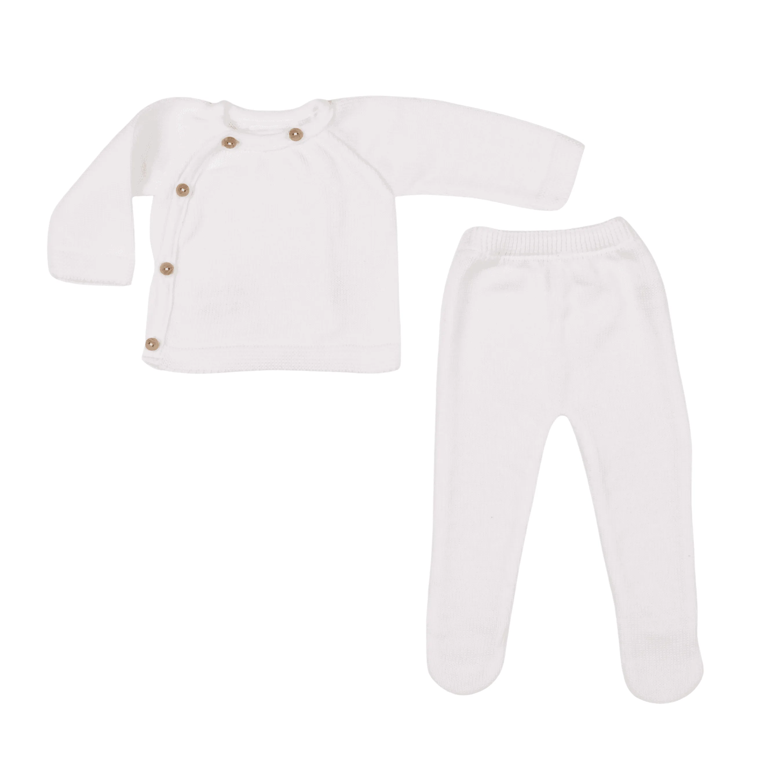 PETIT SWEENY | Baby White Organic Cotton Gift Set (6)