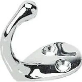 SINGLE COAT HOOK - Chrome