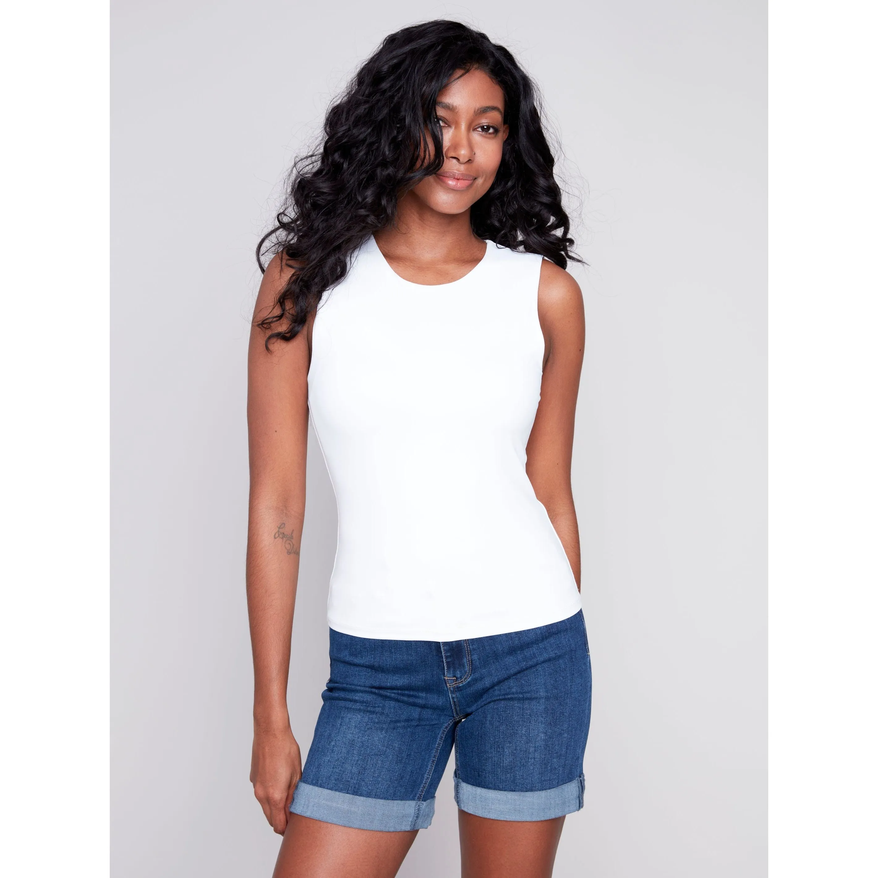 Sleeveless Super Stretch Top Sleeveless