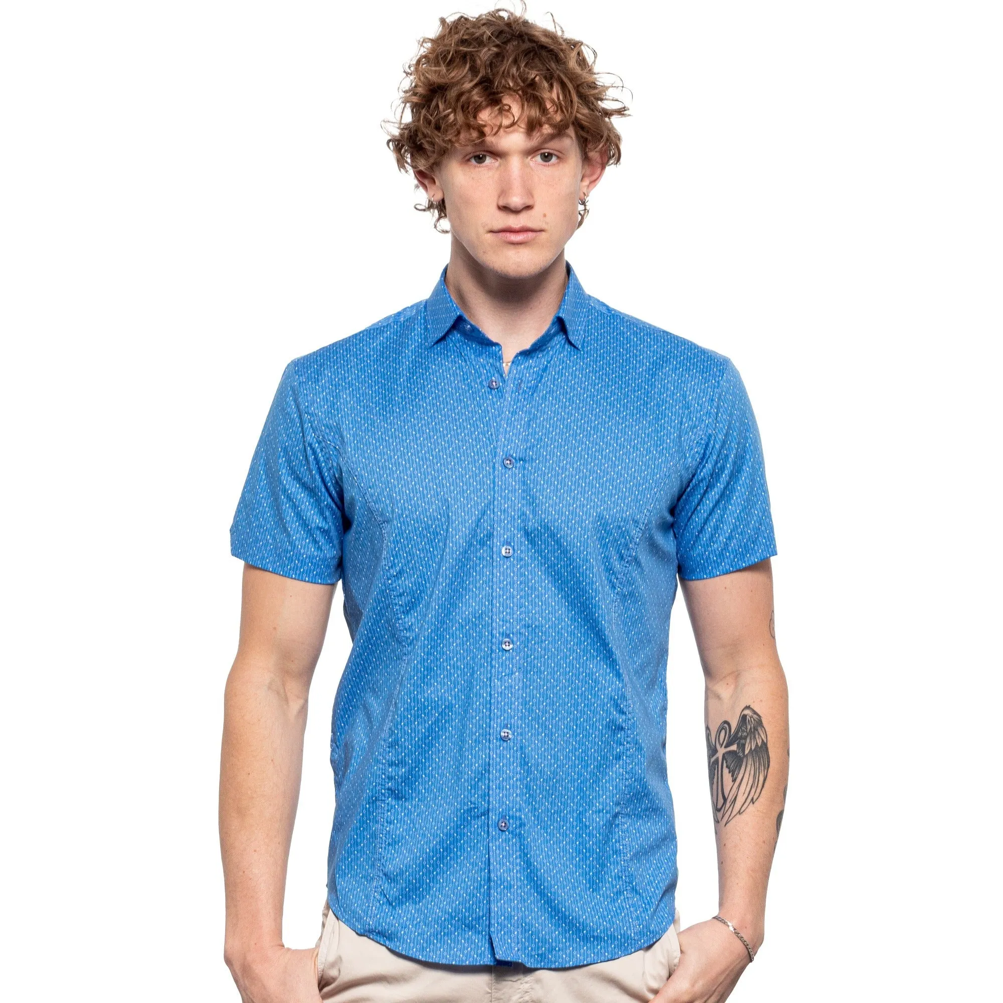 String Lights Short Sleeve Shirt