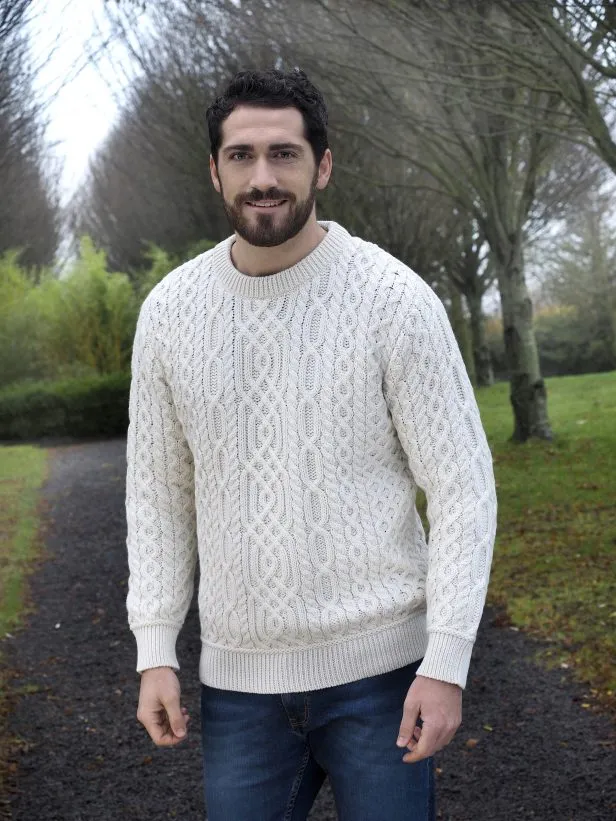 Super Soft Crew Neck Sweater - Natural