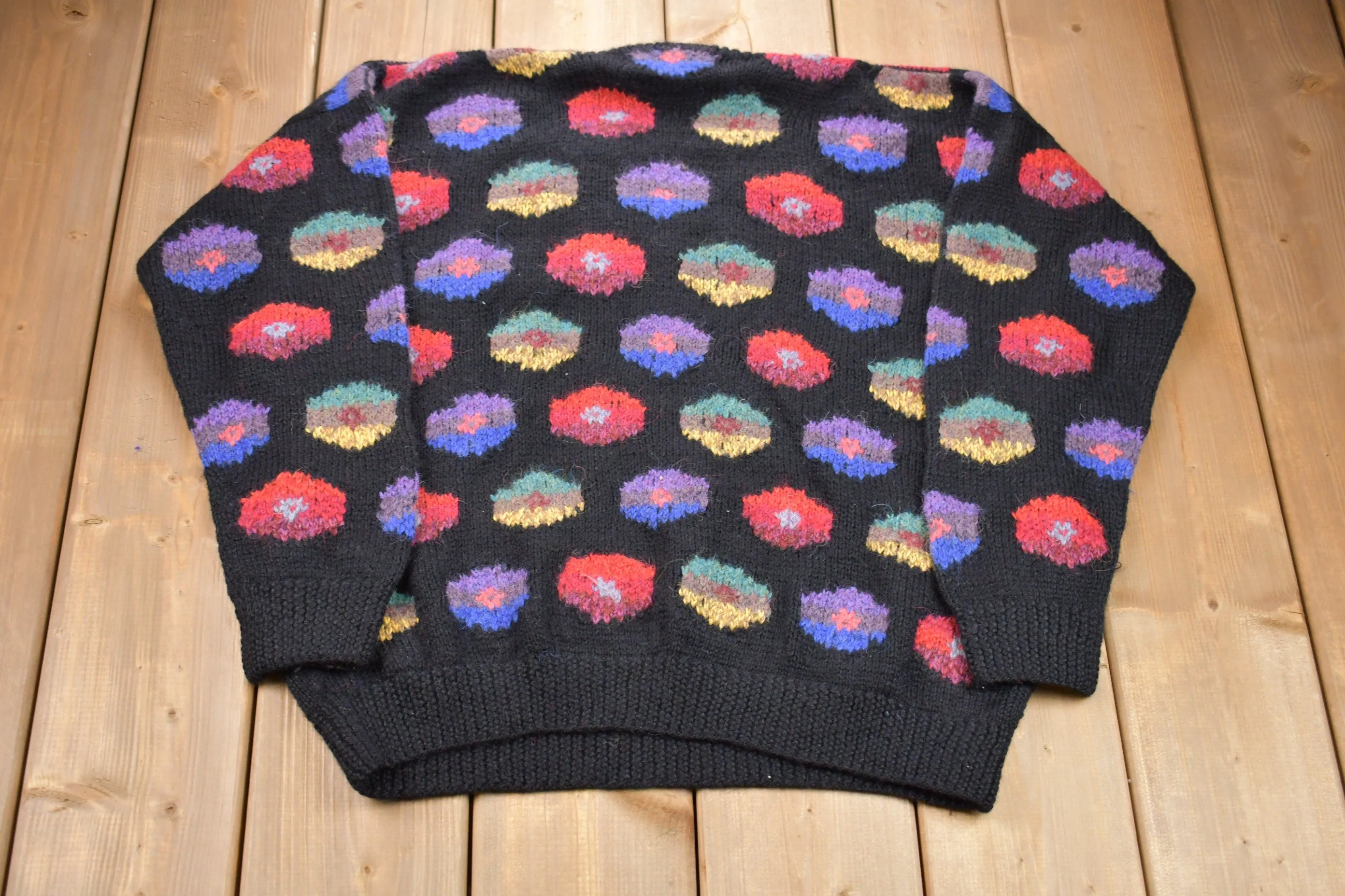 Vintage 1980s The Peruvian Knitted Sweater