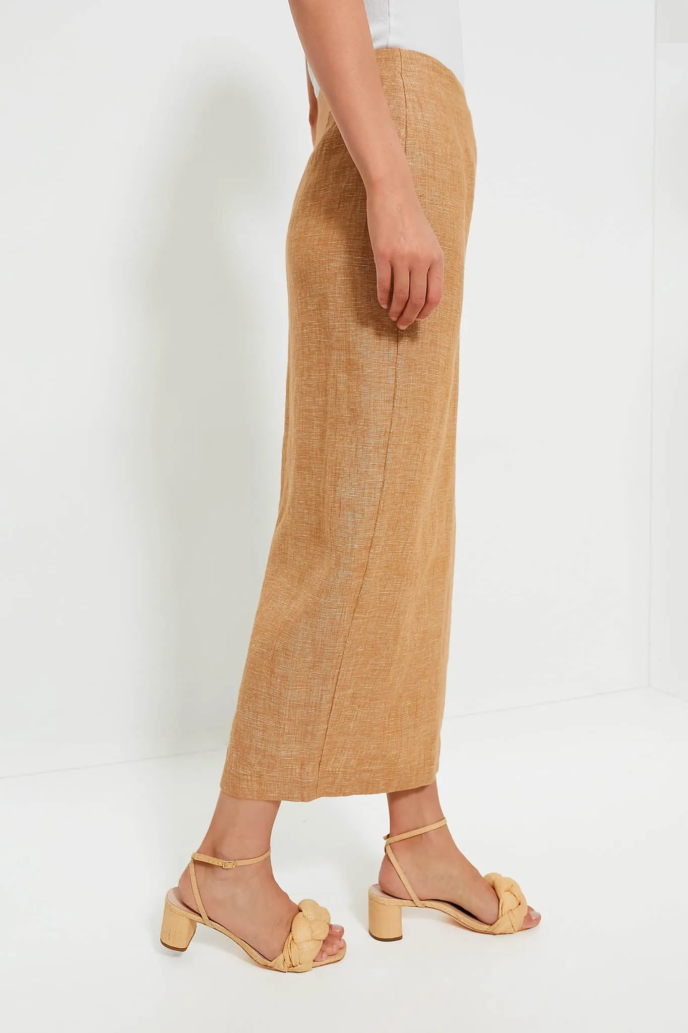 Walnut Nancy Pencil Skirt