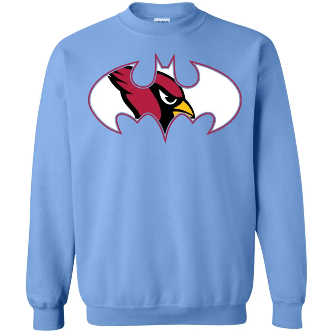 We Are The Arizona Cardinals Batman Nfl Mashup Crewneck Pullover Sweatshirt