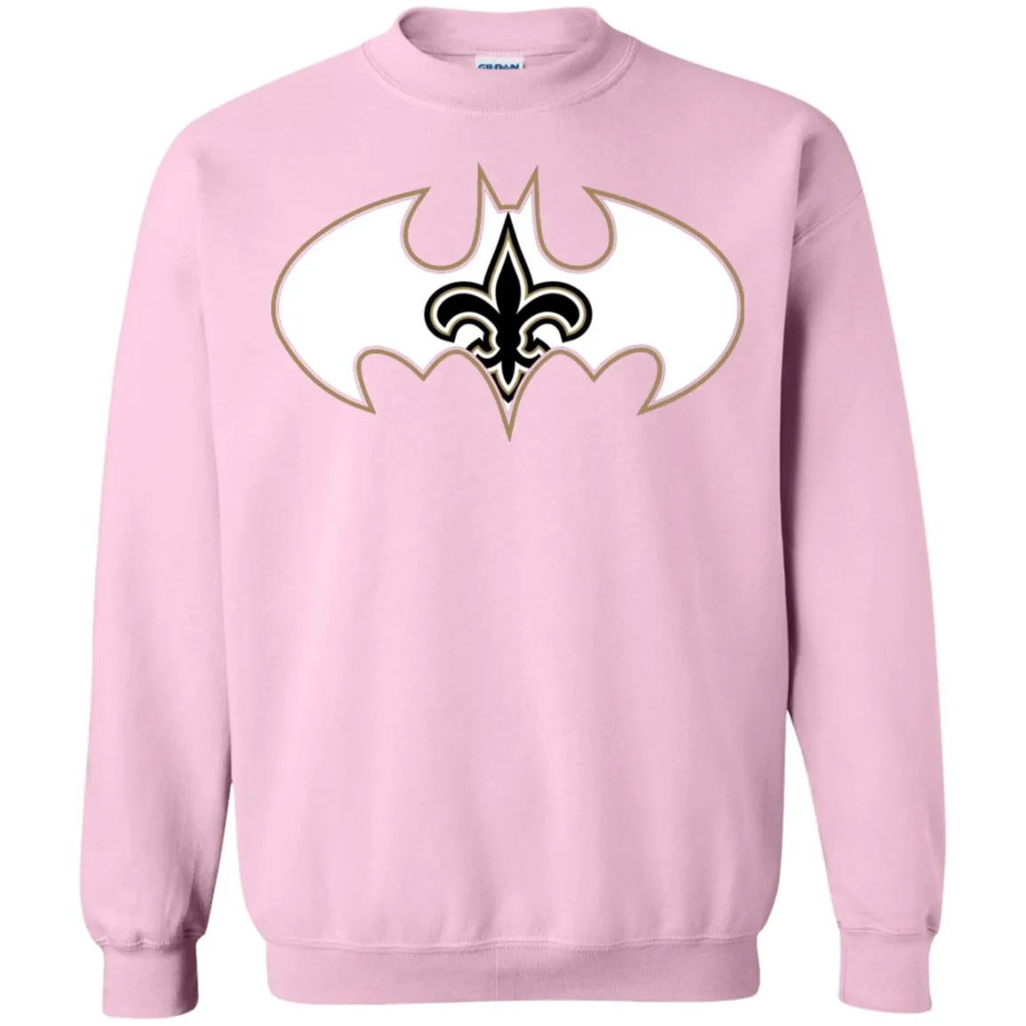 We Are The New Orleans Saints Batman Nfl Mashup Crewneck Pullover Sweatshirt