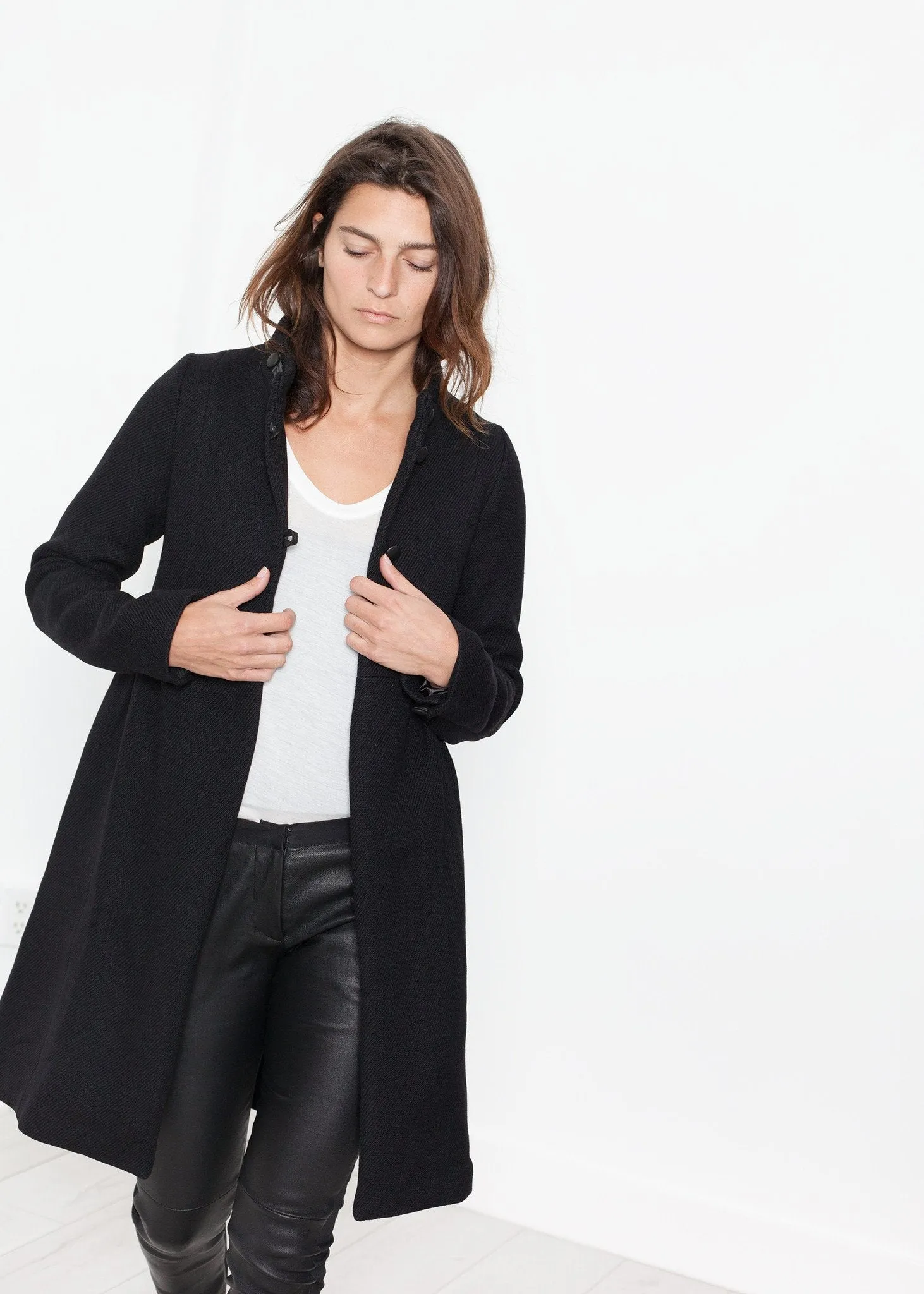 Zoulou Coat in Black